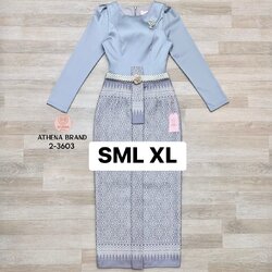 Tag 🔖 :Athena (อธีน่า) Brand Detail :: เสื้อ+กระโปรง+เข็มขัด+เข็มกลัด Set 4 ชิ้นสุดคุ้ม! เสื้อแขนยาวหน้าอกเสริมฟองน้ำจัดทรงสวย ตกแต่งเข็มกลัดเพชร(สามารถถอดออกได้) แมตช์มาคู่กับกระโปรงพิมพ์ลายแต่งทบคล้ายงานผ้าถุงสำเร็จ ชายกระโปรงด้านหลังผ่า เนื้อผ้