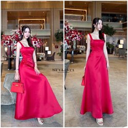 เดรสแบบยาวใส่สวย กระโปรงยาวระบายพริ้วๆ มีเข็มขัดเข้าชุด ซิปหลัง ใส่สวยดูดี ใส่สวยน่ารักมากๆ ใส่ได้หลายโอกาส เที่ยวก็ดี ทำบุญก็สวย จัดด่วนนนๆ ชุดสวยหมดเร็วนะคร๊า สั่งก่อนสวยก่อน