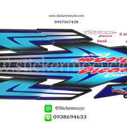 Sticker HONDA DREAM ปี 2000 ติดรถสี ดำ (เคลือบเงา) สติ๊กเกอร์ ติดรถมอเตอร์ไซค์ ฮอนด้า ดรีม