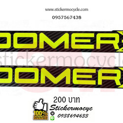 Sticker 3M HONDA Zoomer X โลโก้แท้ (เคลือบเงาแท้) สติ๊กเกอร์แท้ 3M ติดรถมอเตอร์ไซค์ ฮอนด้า ซูเมอร์เอ็กซ์