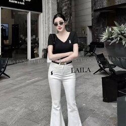 SET บอดี้สูท+กางเกงขายาว+เข็มขัด กางเกงโปโล #ยีนส์โปโล #กางเกงยีนส์ #กางเกงขาม้า #กางเกงยีนส์ขาม้า #กางเกงยีนส์สีขาว #ขาม้าขาว #เสื้อโปโล #เสื้อยืดโปโล #ชุดสวยแพง #ชุดเรียบหรู #ชุดเซ็ตกางเกง #bylaila