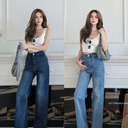 COTTONCANDY ยีนส์เกรดพรีเมี่ยมเท่านั้น เนื้อผ้ามีความยืดหยุ่นใส่สบายสุดๆ ฟอกสีสวย ลายเฟดสวย ใส่แล้วดูเพรียวสุดๆคร่าาาาา
