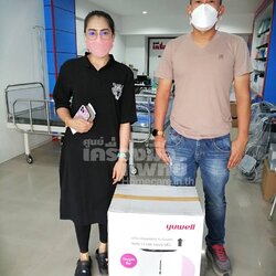 เครื่องผลิตออกซิเจนพ่นยาได้ ขนาด5ลิตร รับประกัน1ปี ใช้งานง่าย สะดวก เหมาะสำหรับผู้ที่มีปัญหาเกี่ยวกับปอดและการหายใจค่ะ ขอขอบคุณลูกค้าที่ไว้วางใจในสินค้าและบริการศูนย์เครื่องมือแพทย์ปัตตานีค่ะ 🙇♀️🥰