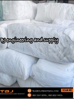 เศษผ้า เช็ดเครื่องจักร สีขาว ขนาด A4 (กิโลกรัม)