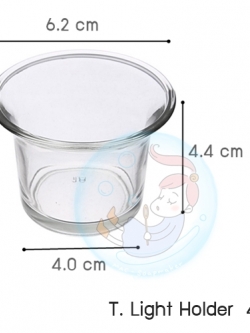 แก้วใส่เทียน ทีไลท์ T-410