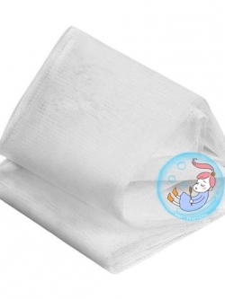 ผ้าโปร่งสีขาว / ผ้าตาข่าย หน้ากว้าง 140 ซม. ยาว 1 เมตร