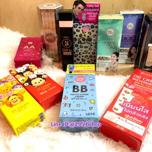 Foundation AA , BB, CC, DD : รองพื้น เอเอ, บีบี, ซีซี, ดีดี