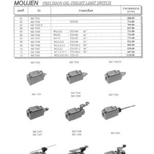 PRECISION OIL-THIGHT LIMIT SWITCH