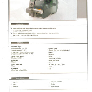MK10-THERMAL TRANSFER PRINTER