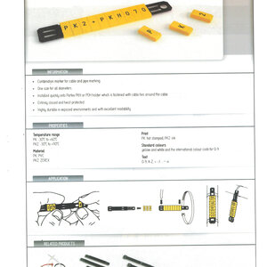 PK-CABLE MARKERS