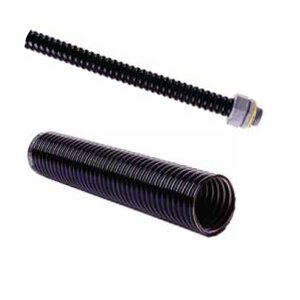 ท่ออ่อนกันน้ำสีดำ