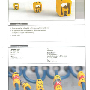 PA/PAZ-CLOSED WIRE MARKERS