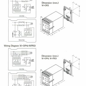 Protection Relay (DIMENSION)