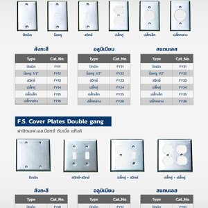 ฝาปิด เอฟ.เอส.บ๊อกซ์ ซิงเกิ้ล แก๊งค์,ฝาปิดเอฟ.เอส.บ๊อกซ์ ดับเบ้ลิ แก๊งค์