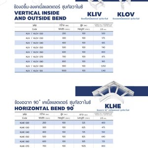 ข้องอขึ้น-ลง,ข้องอฉาก 90 ํ เคเบิ้ลเเลดเดอร์ ชุบกัลวาไนซ์