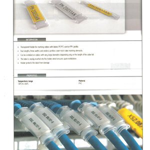 PM-MARKER SLEEVE FOR CABLES