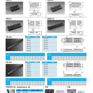 SOLID-TYPE TERMINAL BLOCKS
