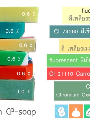 Color techniques in CP-soap เทคนิคคัลเลอร์ สีสบู่สวยแบบไหนที่คุณชอบ