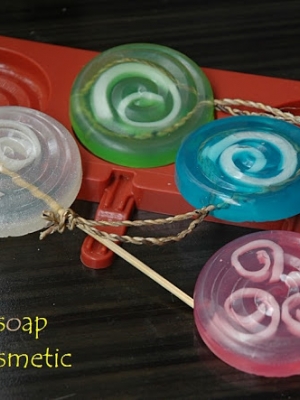 สบู่แฟนซี Lolipop funny MAC พิมพ์ซิลิโคน ทำได้ง่ายๆ