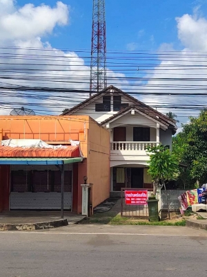 ขายบ้านราคาถูกติดถนนใหญ่ตัวเมือง อ.ละงู จ.สตูล ใกล้สำนักงานสาธารณสุข