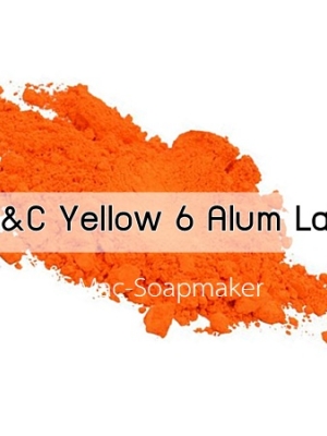 COA-color / Lake Sunset Yellow / FD&C Yellow 6 Alum Lake /สีส้ม /ละลายในน้ำมัน /(ชนิดผง)