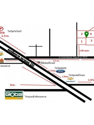 ขายที่ดินจังหวัดหนองคาย 081-8698902 คุณจาตุรันต์,คุณอุทุมทิพย์ ขายที่ดินจัดสรรสวยราคาถูก 4แปลงสุดท้าย