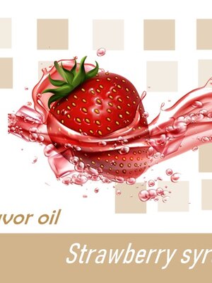 COA Strawberry syrup Oil Solution Flavor กลิ่นน้ำเชื่อมสตอเบอรี่ และเอกสารประกอบ