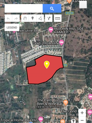 ให้เช่าที่ดินทำเลทองใจกลางเมืองหัวหิน จ.ประจวบคีรีขันธ์