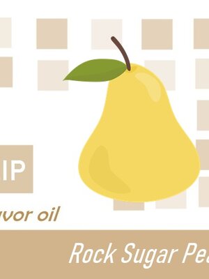 COA Rock sugar Pear Oil Solution Flavor กลิ่นสาลี่หิมะ และเอกสารประกอบ
