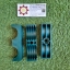STAUFF : 535/35-PP-: Twins Clamp Body PP 35 mm OD