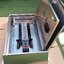 LOAD CENTER 100A ตู้โหลดสแตนเลส 304 ฝา 2 ชั้นทึบ หลังคาสโลป W450xH805xD150mm. (42ช่อง)